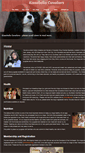 Mobile Screenshot of kissabellacavaliers.com